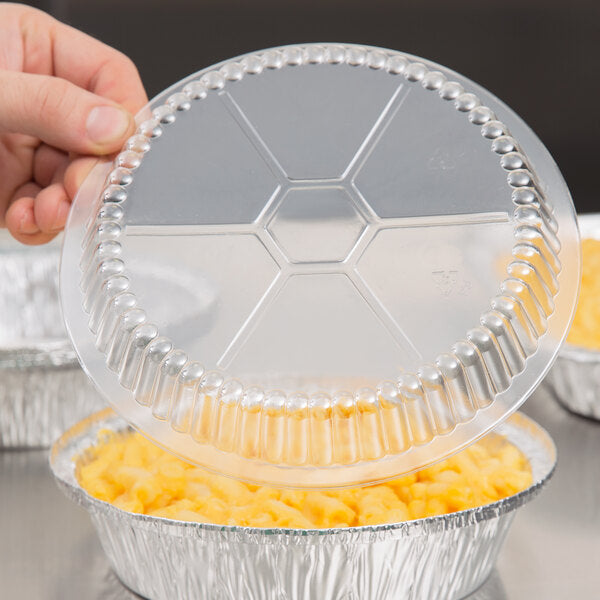 RiteFoil - Plastic Dome Lid for 7” Round Foil Pan, 500/Cs - FP2700