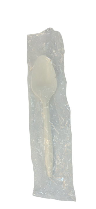 RiteWare - White Medium Weight Individually Wrapped Tea Spoon, Pack of 1000 - C2103W