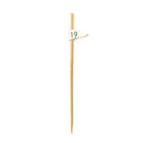 RiteEarth - 4.75" Bamboo Pick - 19th Flag, Pack of 5000 - PB470