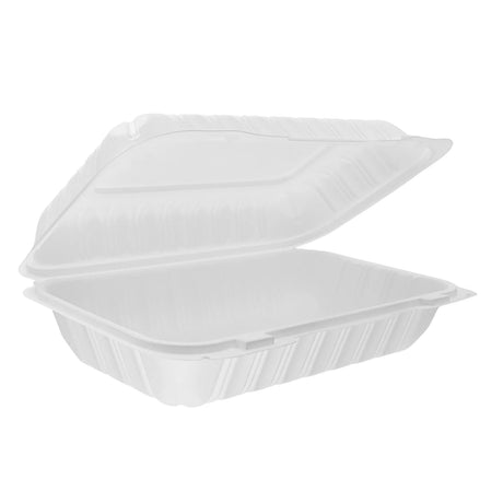 RitePak - 8.5" x 5.5" x 2.6" Polypropylene Hinged Sandwich Container, 150/Cs - HS188