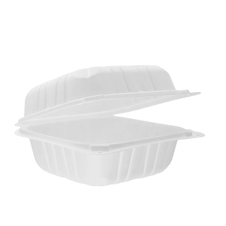 RitePak - 5.5" x 5.5" x 2.75" Polypropylene Hinged Sandwich Container, 250/Cs - HS501