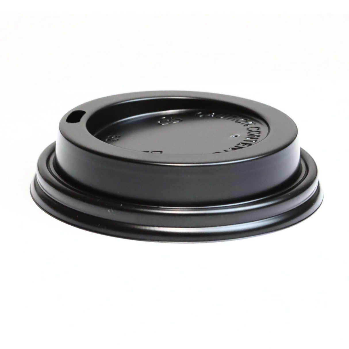 RiteWare - Black Dome Sipper PP Lid For 10 - 20 Oz Paper Hot Cups, 1000/Cs - HDL10B