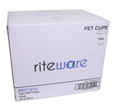 RiteWare - 12 Oz Clear 12 Series PET Cups, Pack of 1000 - PEC1212