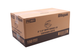 RitePak - 8" X 8" MFPP White Hinged Microwavable Container, 150/Cs - PH801