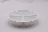 RitePak - 9" 3 Comp Round Container Combo, 150/Cs - RC-348W